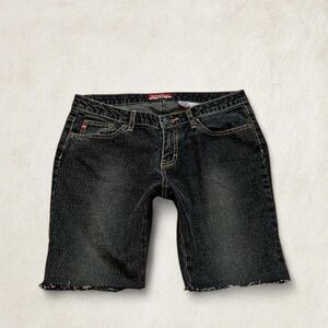 Unionbay Women's Black and Blue Shorts